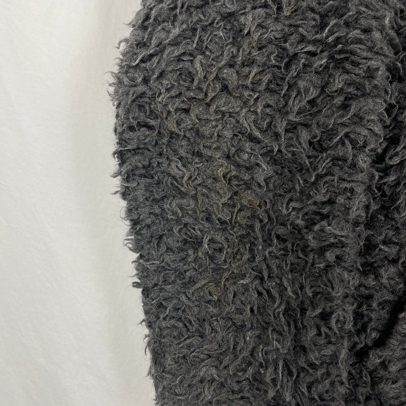 Fall/16 Balenciaga Oversized Faux Fur Hoodie