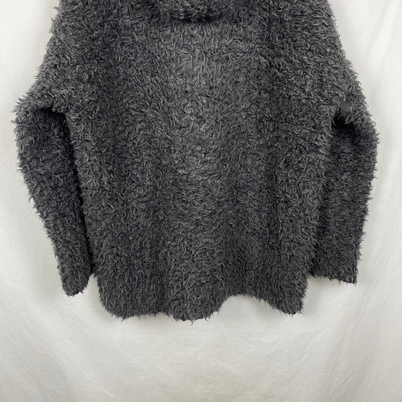 Fall/16 Balenciaga Oversized Faux Fur Hoodie