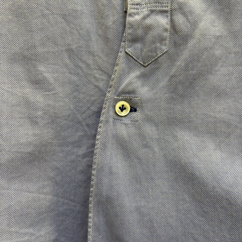 Junya Watanabe Blue Stitching Button Up Shirt