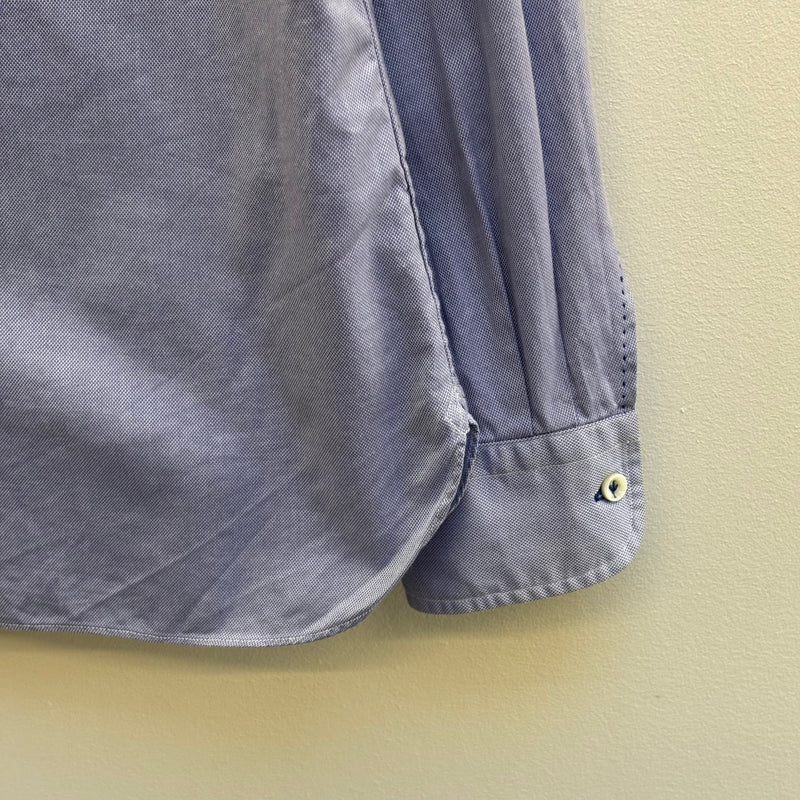 Junya Watanabe Blue Stitching Button Up Shirt