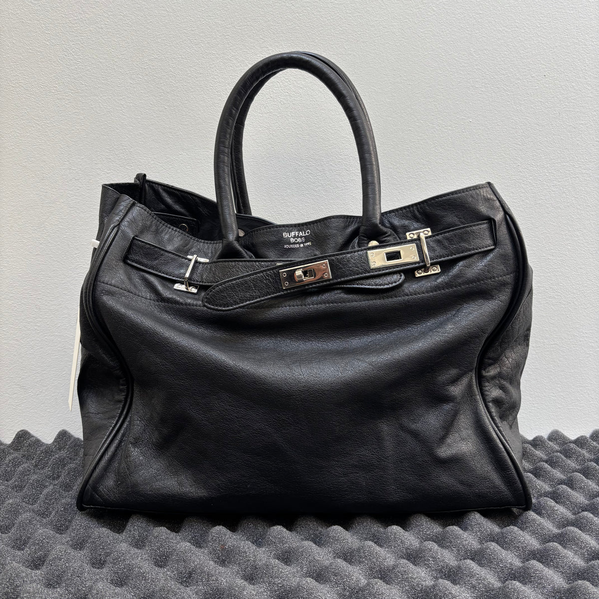 00s Buffalo Bobs Cowhide Leather Firkin Bag – Boketto