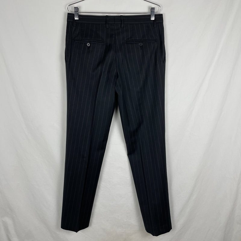 00s Dolce & Gabanna Suit Set Dark Grey Pinstripe