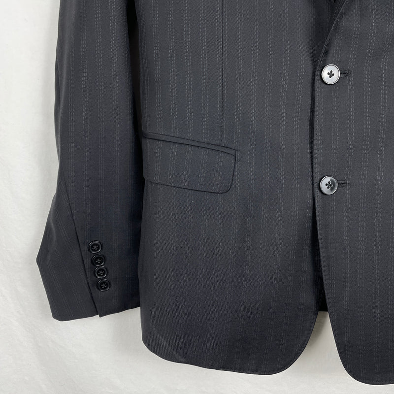 00s Dolce & Gabanna Suit Set Light Grey Pinstripe