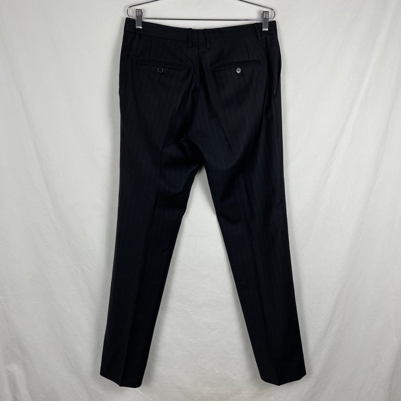 00s Dolce & Gabanna Suit Set Light Grey Pinstripe