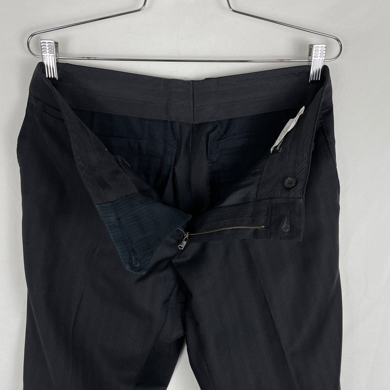 00s Dolce & Gabanna Suit Set Light Grey Pinstripe