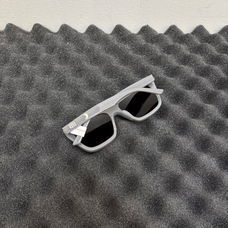 Balenciaga Grey Square Sunglasses