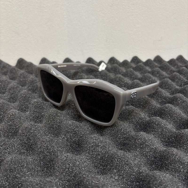 Balenciaga Grey Square Sunglasses