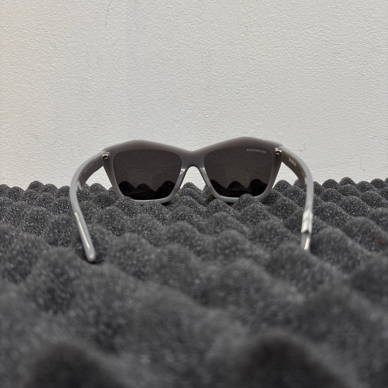 Balenciaga Grey Square Sunglasses