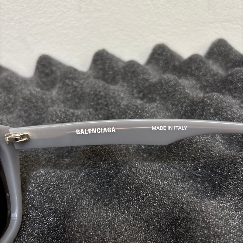 Balenciaga Grey Square Sunglasses