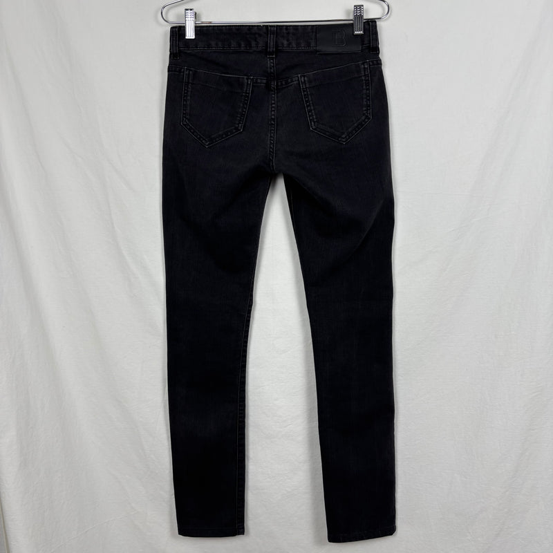 Pierre Balmain Skinny Moto Jeans
