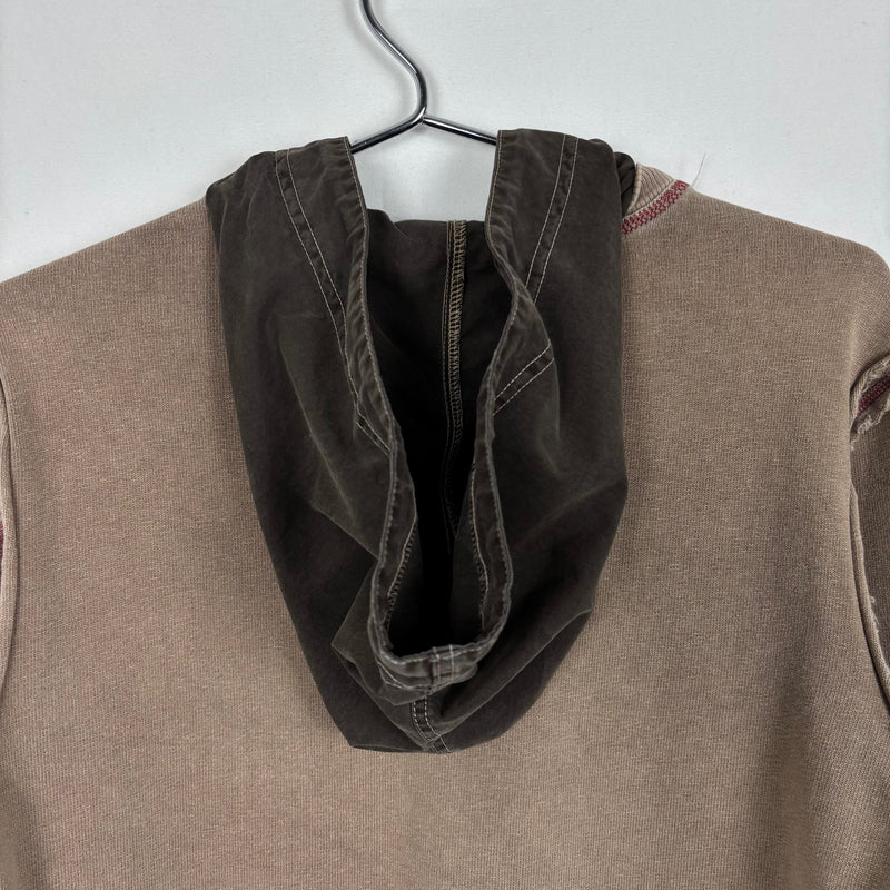 FW05 Dolce & Gabbana Layered Sweatshirt Hoodie