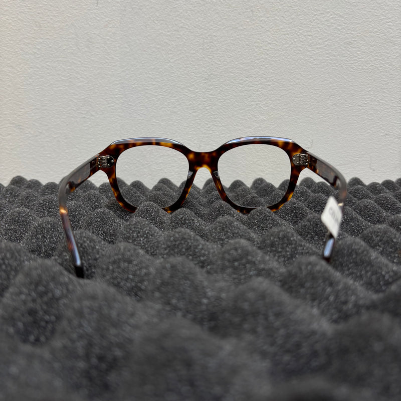 Celine Tortoise Square Frame Glasses