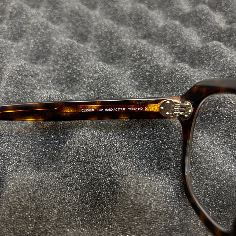 Celine Tortoise Square Frame Glasses