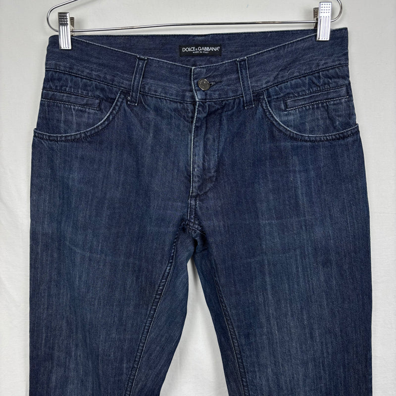 00s Dolce & Gabbana Dark Wash Straight Leg Jeans