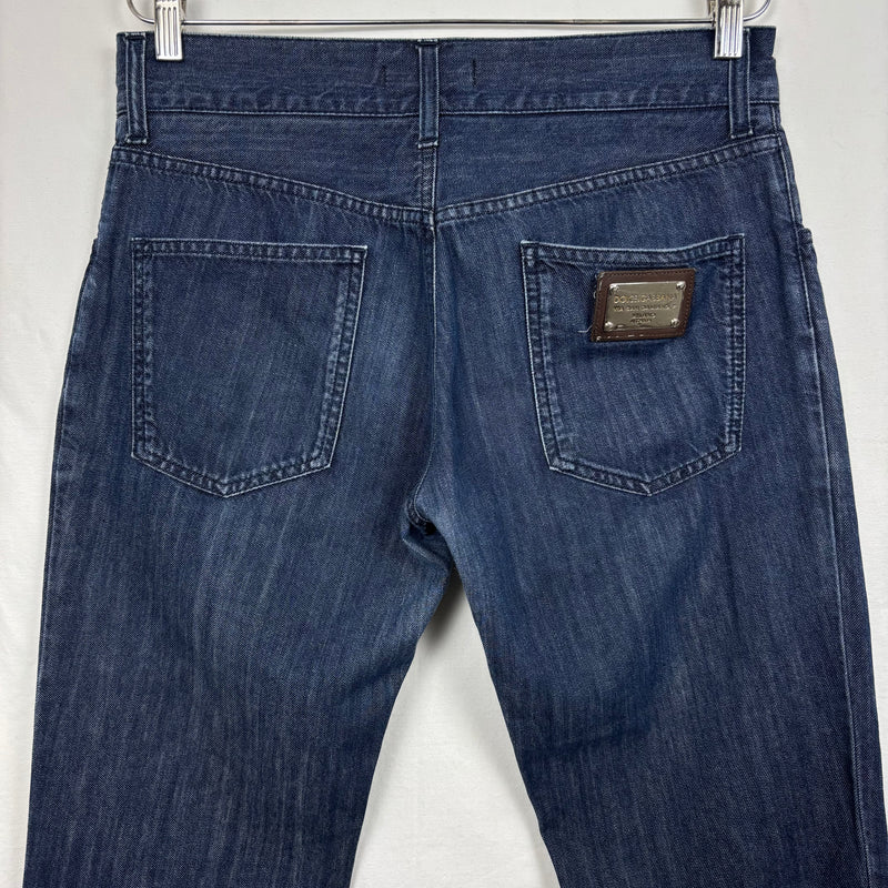 00s Dolce & Gabbana Dark Wash Straight Leg Jeans