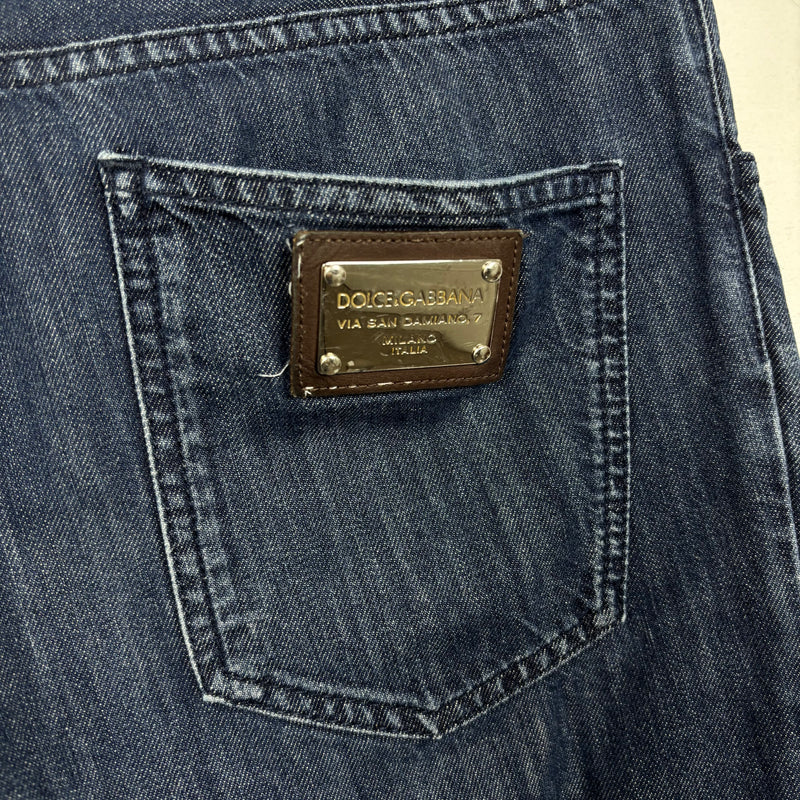 00s Dolce & Gabbana Dark Wash Straight Leg Jeans