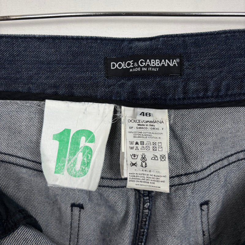 00s Dolce & Gabbana Dark Wash Straight Leg Jeans