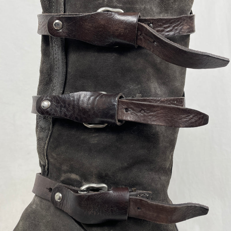 A.S 98 Buckle Mid-Calf Boots