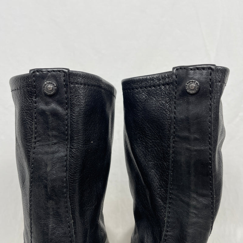 Diesel Studded Leather Boots