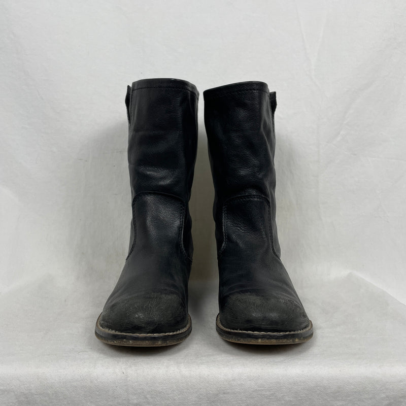Diesel Studded Leather Boots