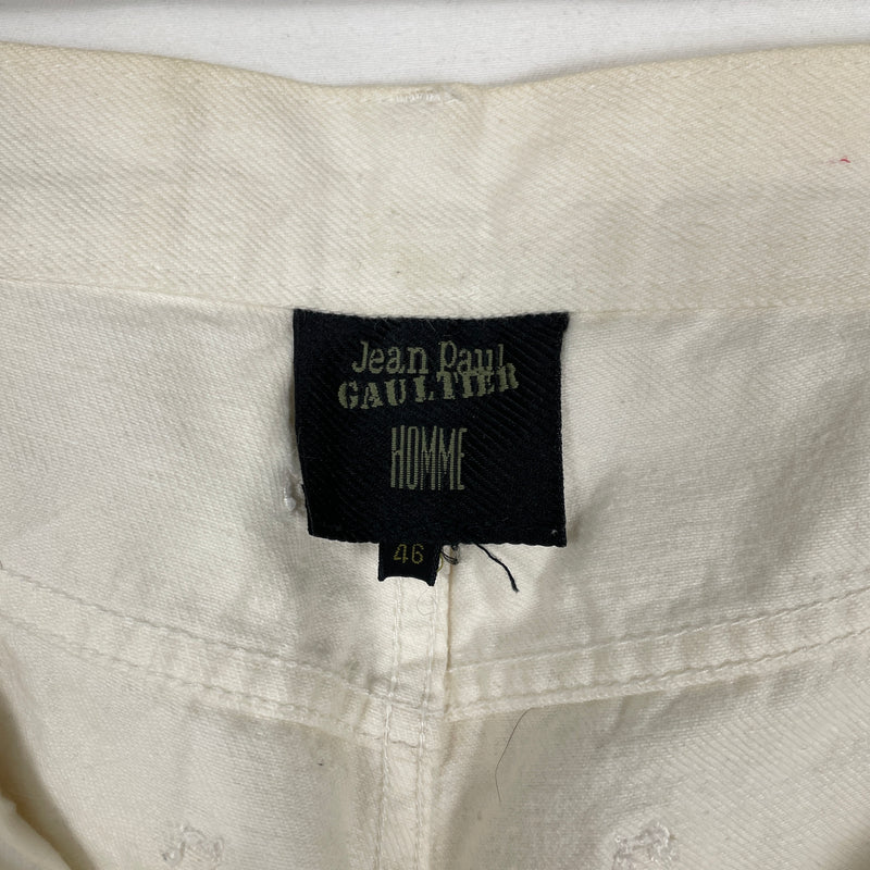 Jean Paul Gaultier Homme White Jeans