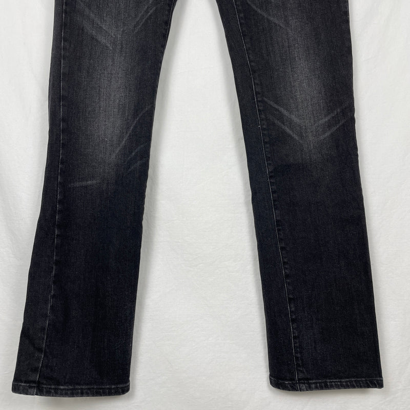 00s Dirk Bikkembergs Leather Waist Slim Fit Jeans