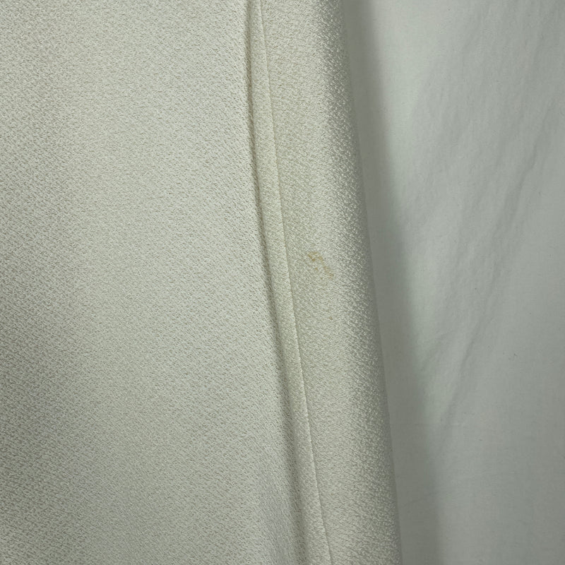 Jacquemus Single Breasted White Textured Blazer
