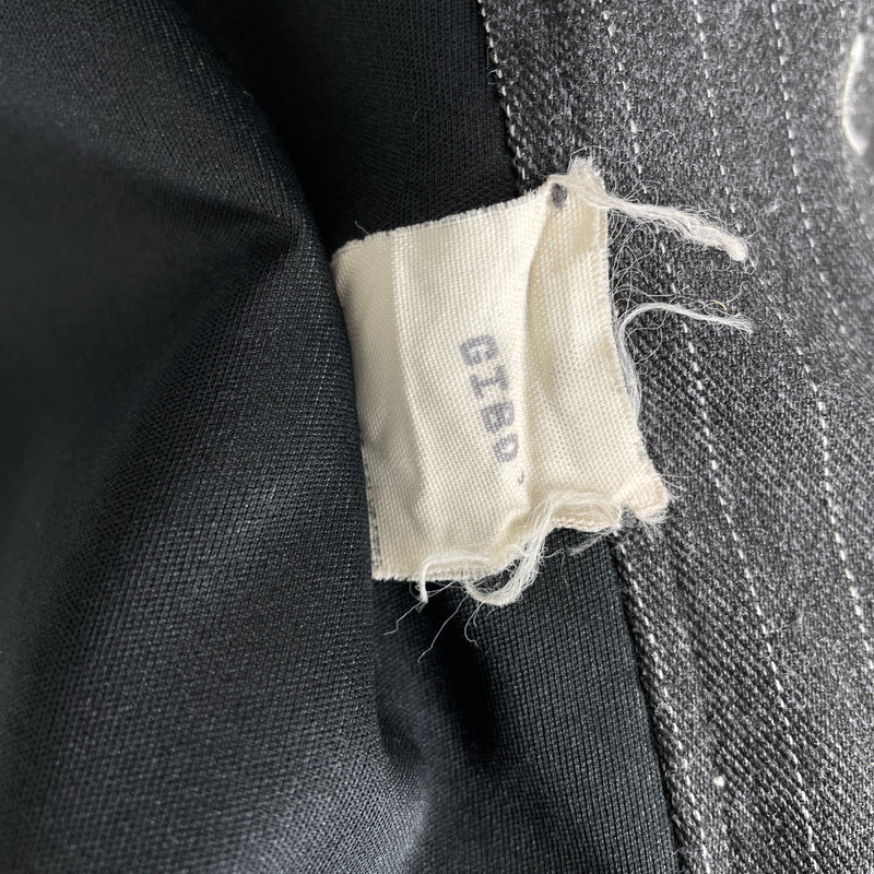 90s Junior Gaultier Fabric Switching Double Breasted Coat