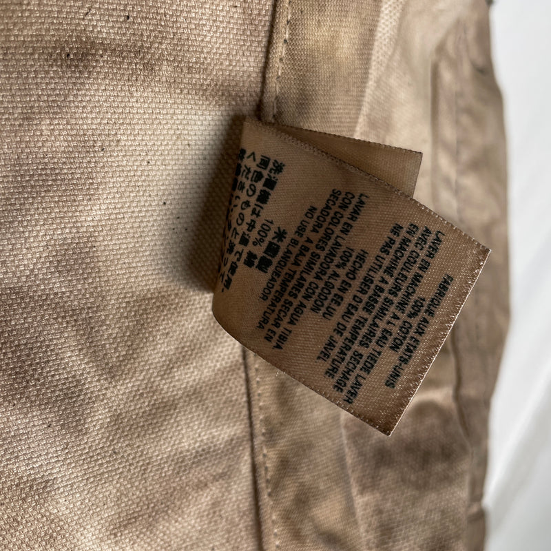 FW05 Rick Owens Slab Oiled Denim Jacket