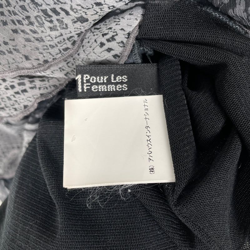 5351 Pour Les Femmes  Ruched Frill Skirt