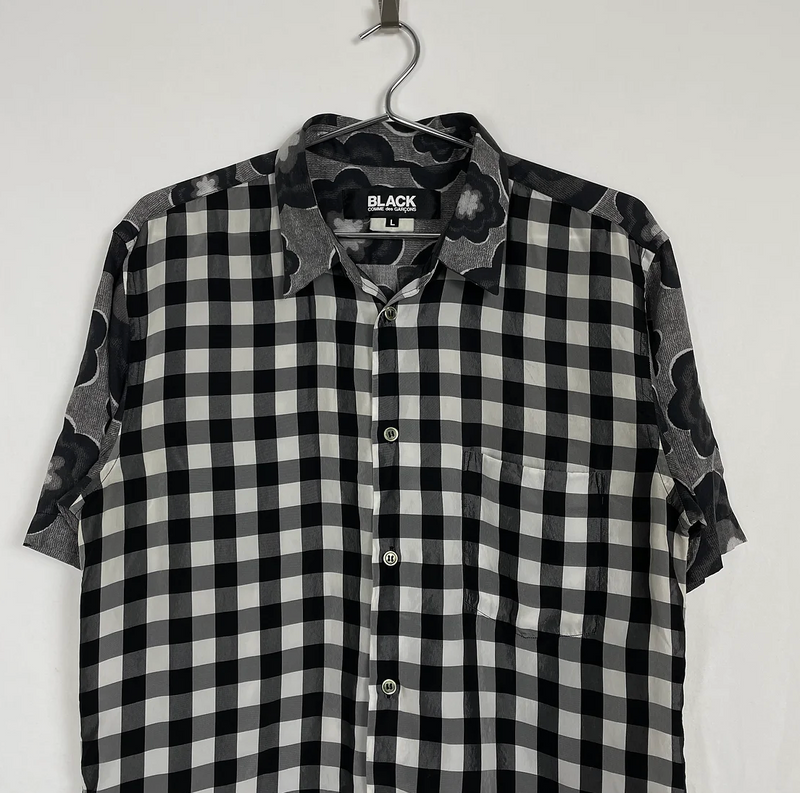 2011 Comme des Garcons Multi Print Button Up