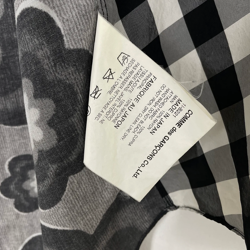 2011 Comme des Garcons Multi Print Button Up