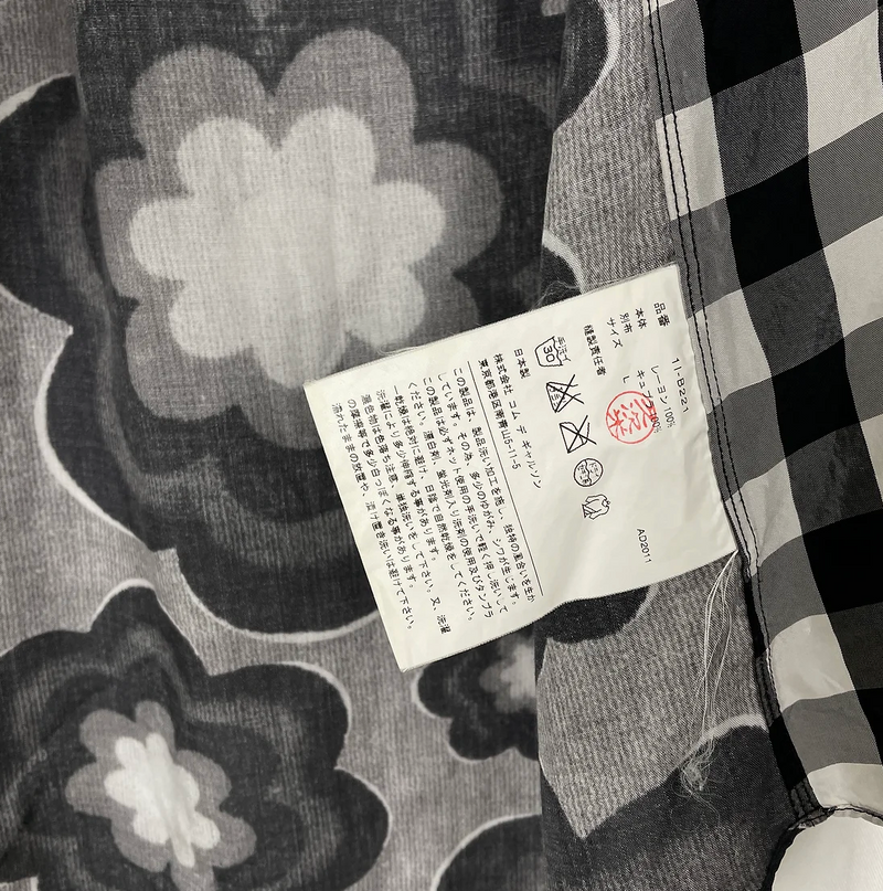 2011 Comme des Garcons Multi Print Button Up