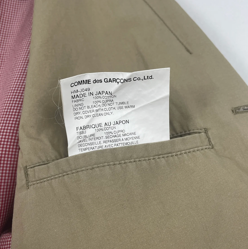 2013 Comme des Garçons Homme Blazer