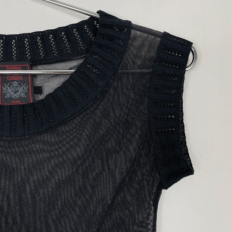 90s Jean Paul Gaultier Classique Sheer Top