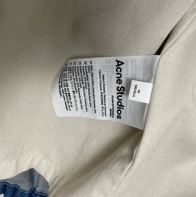 Acne Studios Denim Parka