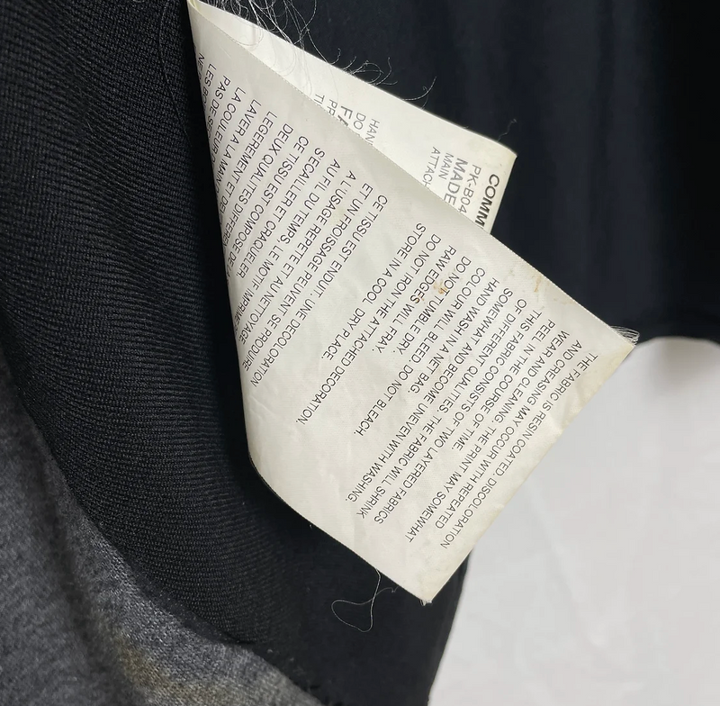Comme des Garçons Multi Panel Button Up Shirt