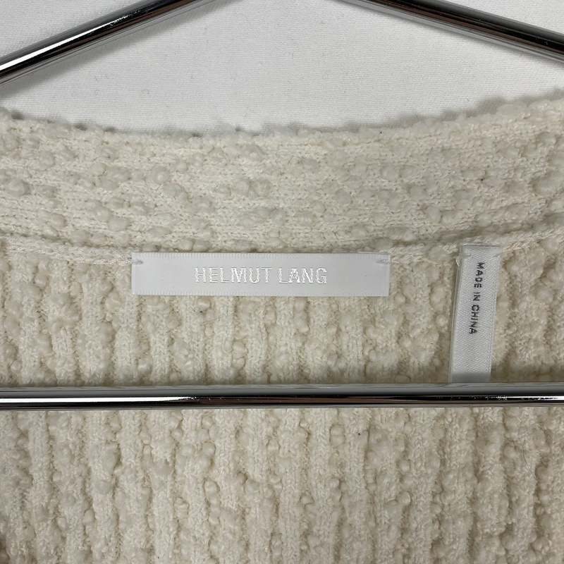 Helmut Lang Cream Cardigan