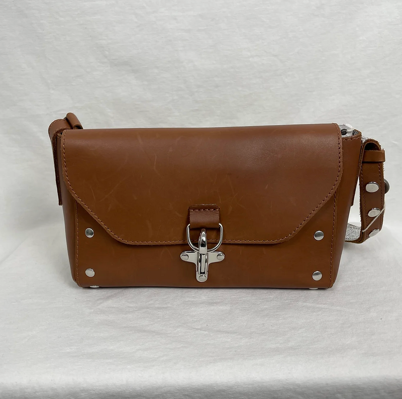 MM6 Silver Paint Bag