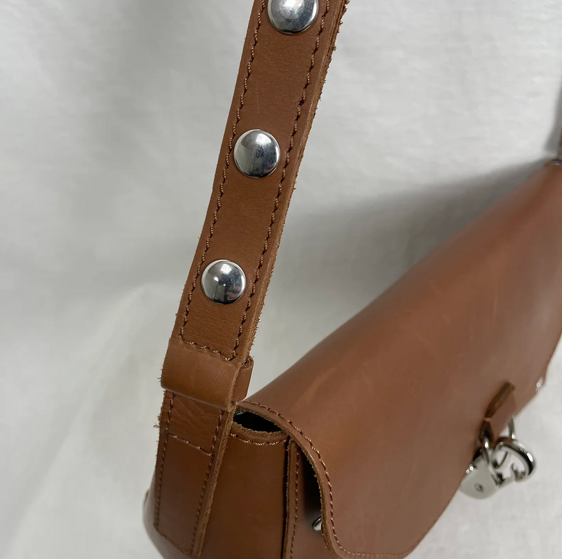 MM6 Silver Paint Bag