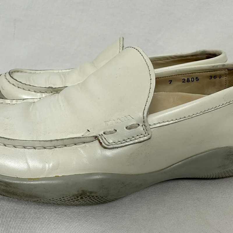 Prada Leather Loafers