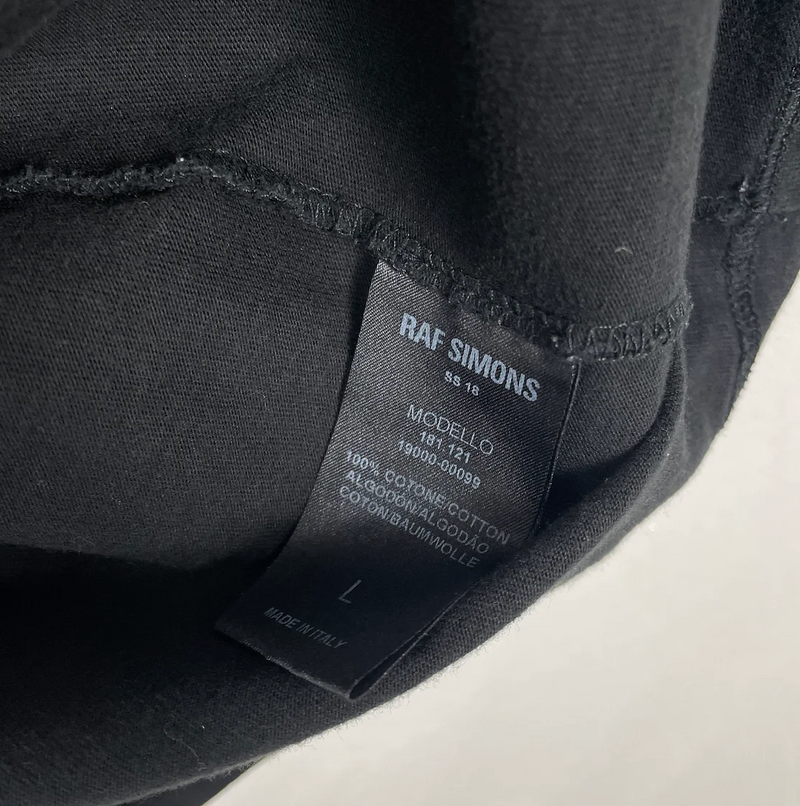 SS18 Raf Simons Peter Saville Flower Tshirt