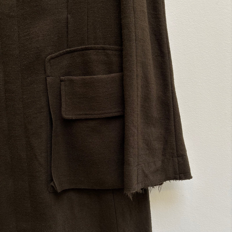 Haider Ackermann Long Wool Coat