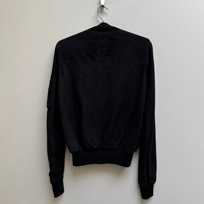 FW14 Rick Owens ‘MOODY’ Suede Leather Bomber Jacket