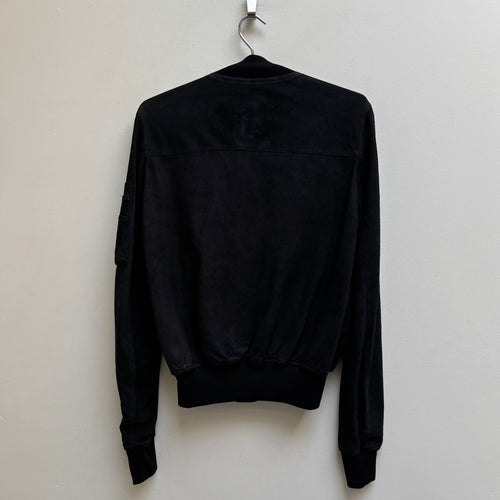 FW14 Rick Owens ‘MOODY’ Suede Leather Bomber Jacket