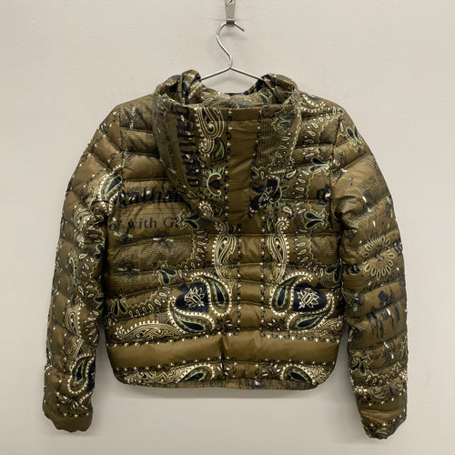 John Galliano Patterned Puffer Jacket