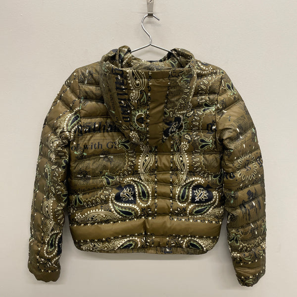 John Galliano Patterned Puffer Jacket
