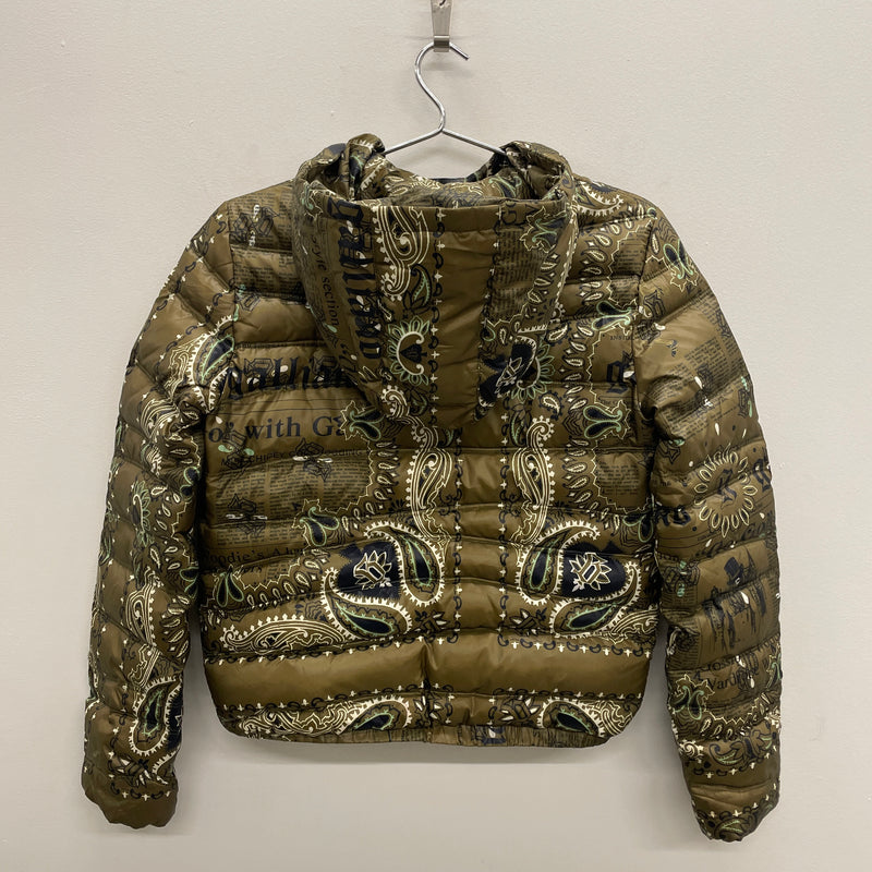 John Galliano Patterned Puffer Jacket