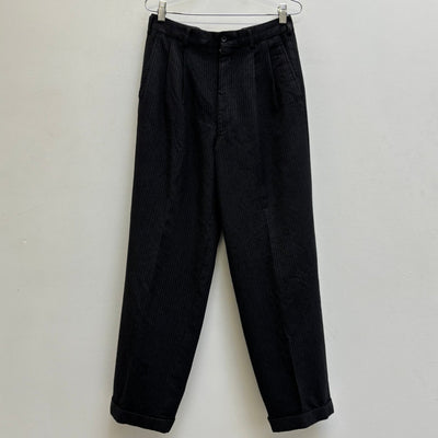90s Comme Des Garçons Striped Wool Trousers
