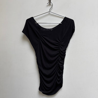 00s 5351 Pour Les Femmes Asymmetrical Rouched Top